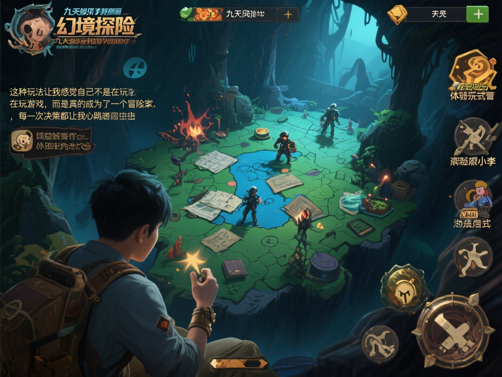 以游戏中的“幻境探险”模式为例，玩家需要在充满谜团