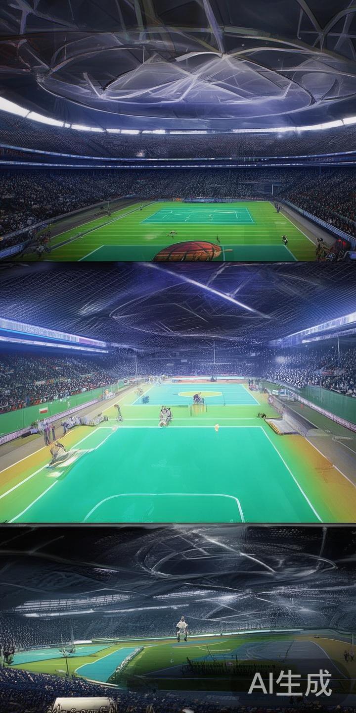 借助VR技术，九游游戏平台打造了多个沉浸式体育场景